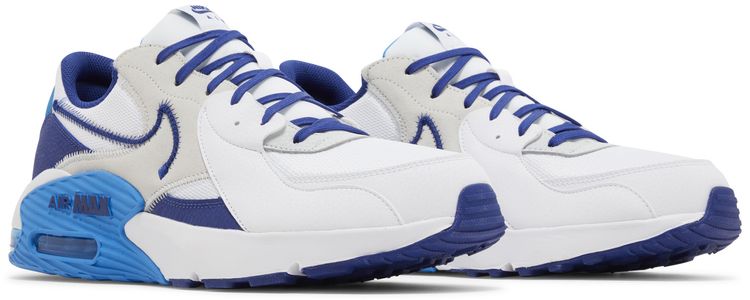 Nike Air Max Excee White Deep Royal Blue