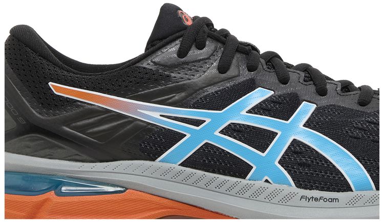 Asics GT 2000 9 Trail Black Aqua Orange