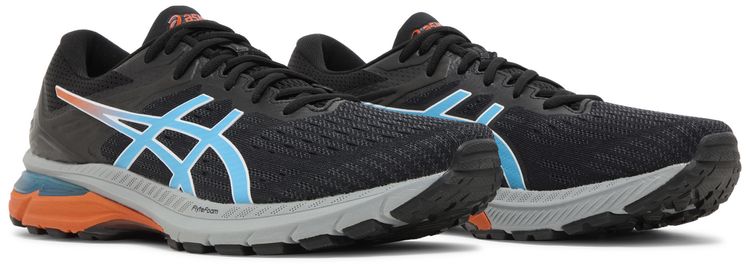 Asics GT 2000 9 Trail Black Aqua Orange