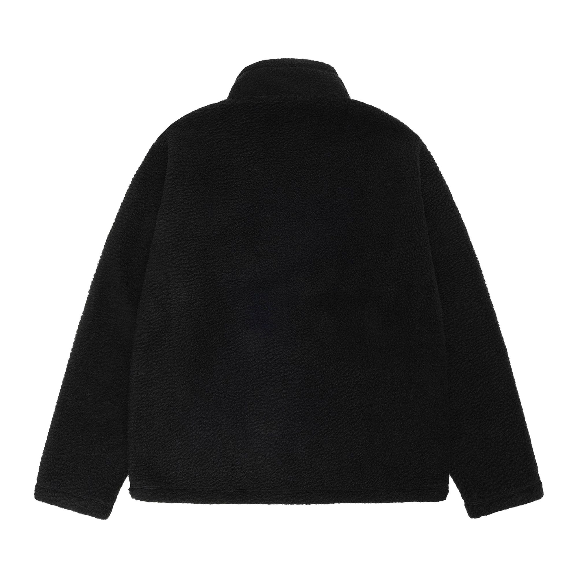 Half Zip Mock Neck Sweater in black – Stüssy