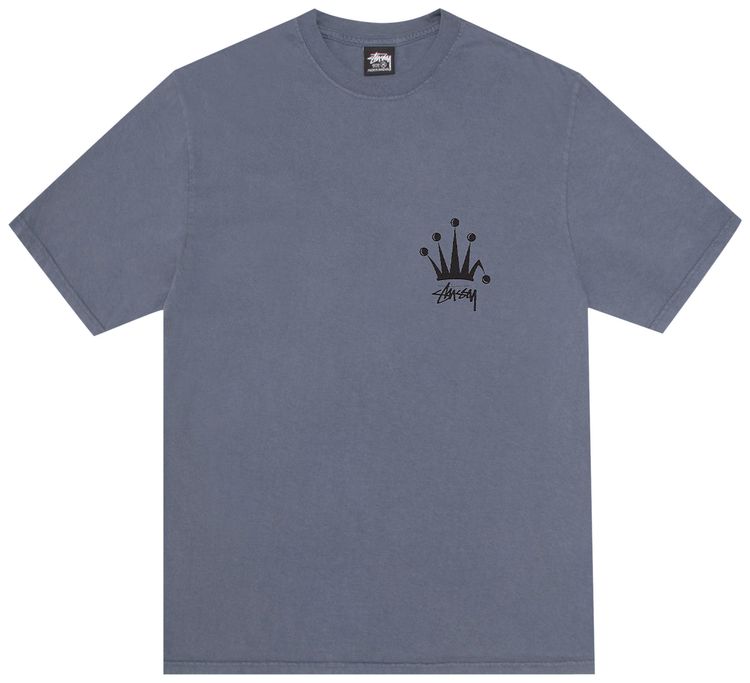Stussy Regal Crown Tee Indigo