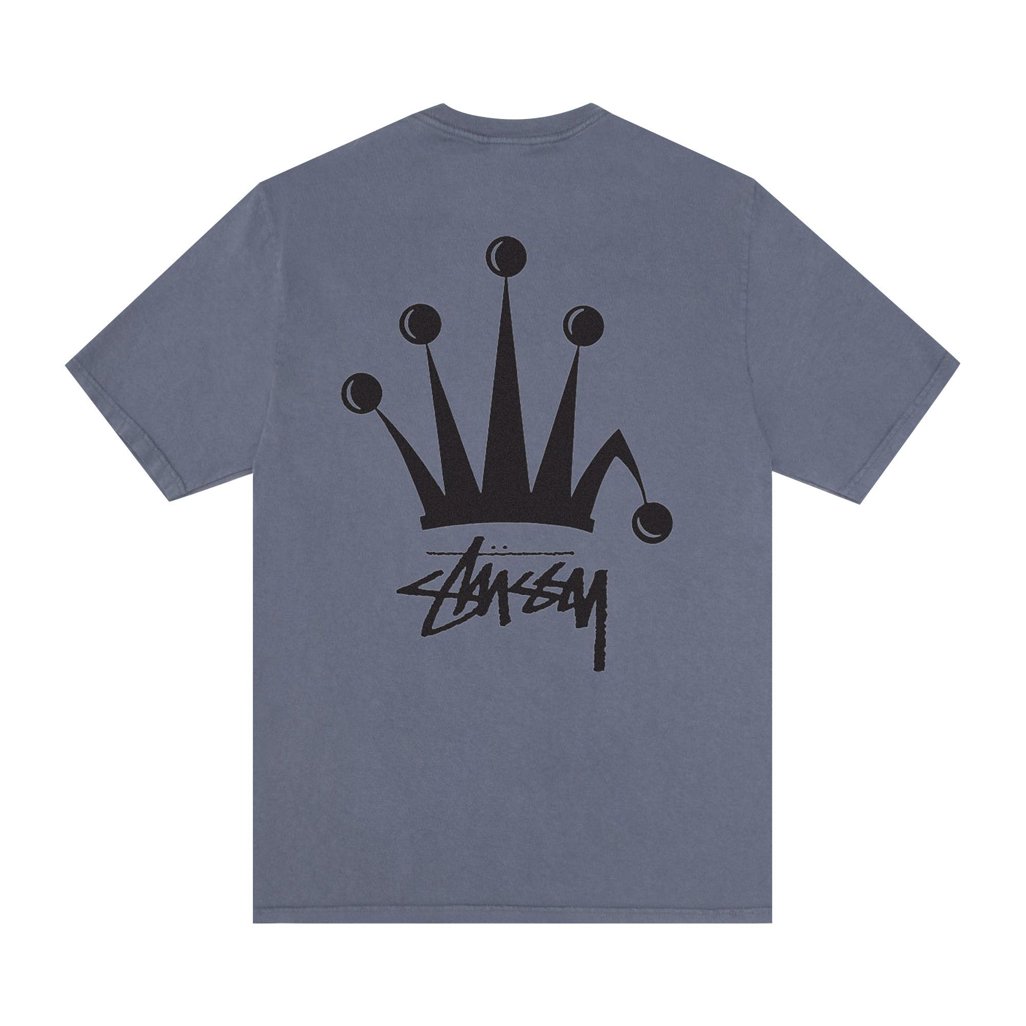 Buy Stussy Regal Crown Tee 'Indigo' - 1905002 INDI | GOAT