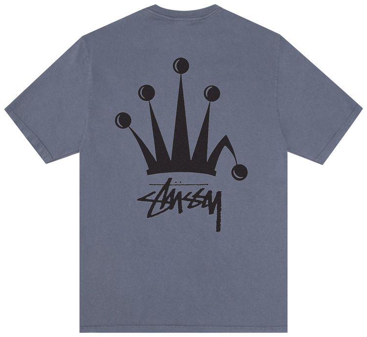 Stussy Regal Crown Tee Indigo