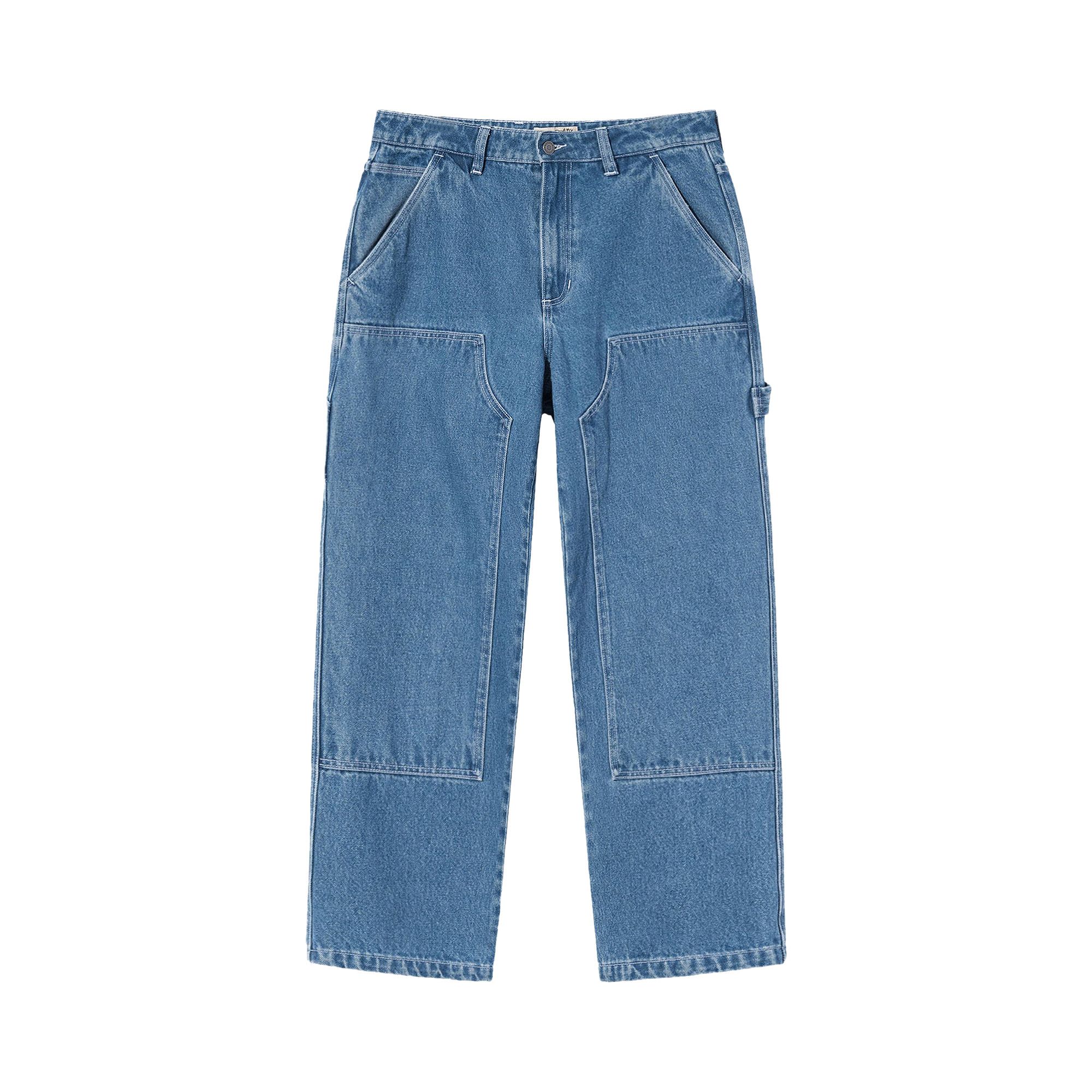 Buy Stussy Work Pant 'Washed Blue' - 116482 WASH | GOAT