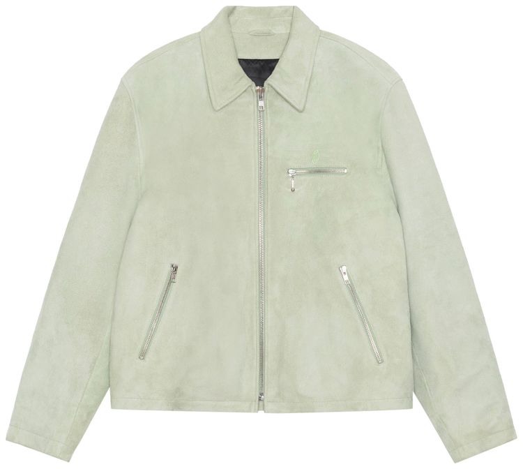 Buy Stussy Bing Jacket 'Green Tea' - 115754 GREE | GOAT