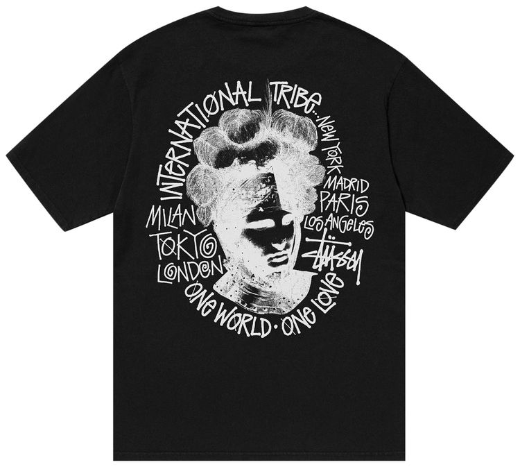 Stussy Camelot Tee Black