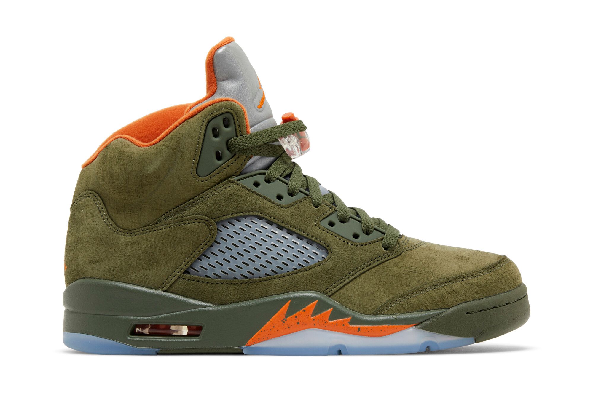 Orange retro 5 best sale