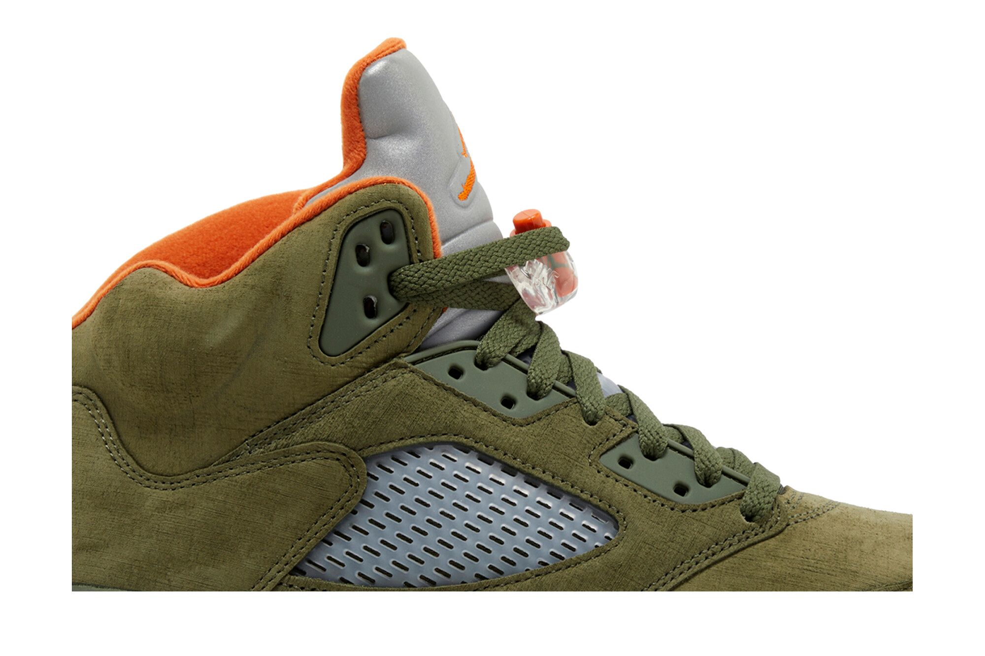 Army green jordan 5 shop