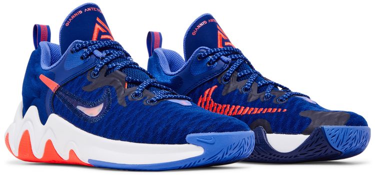 Nike Giannis Immortality GS Deep Royal Blue Crimson
