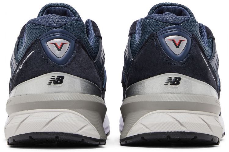 New Balance Wmns 990v5 Made in USA Navy Silver