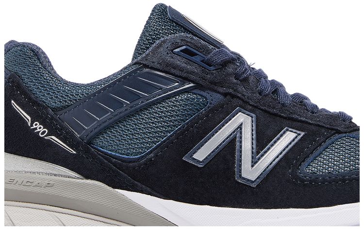 New Balance Wmns 990v5 Made in USA Navy Silver