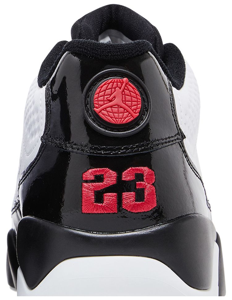 Air Jordan 9 Low Golf White Black True Red
