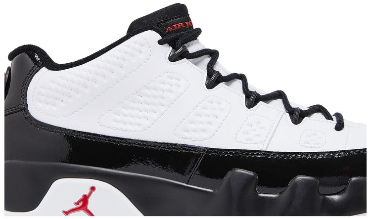 Air Jordan 9 Low Golf White Black True Red