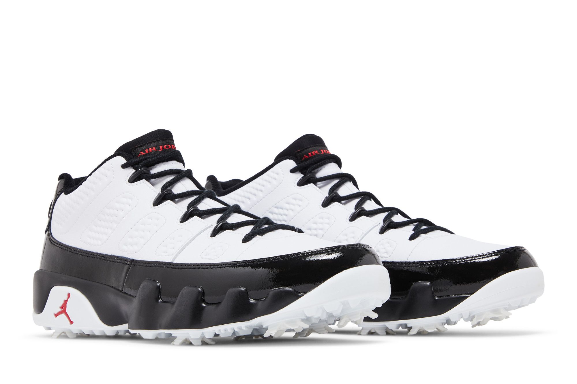 NIKE ☆ Air Jordan 9 Low Golf ‘White Black True Red’ Buy Air Jordan 9 Low Golf 'White Black True Red' - FJ5934