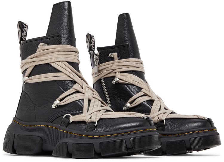 Dr Martens x Rick Owens 1460 DMXL Megalace Boot Black