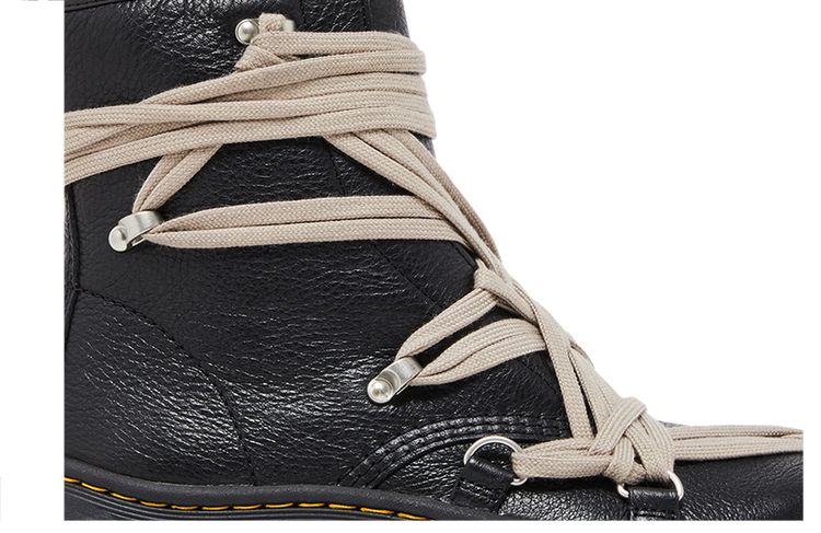 Dr Martens x Rick Owens 1460 DMXL Megalace Boot Black