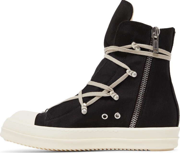 Rick Owens Lido DRKSHDW Hexa High Black Milk