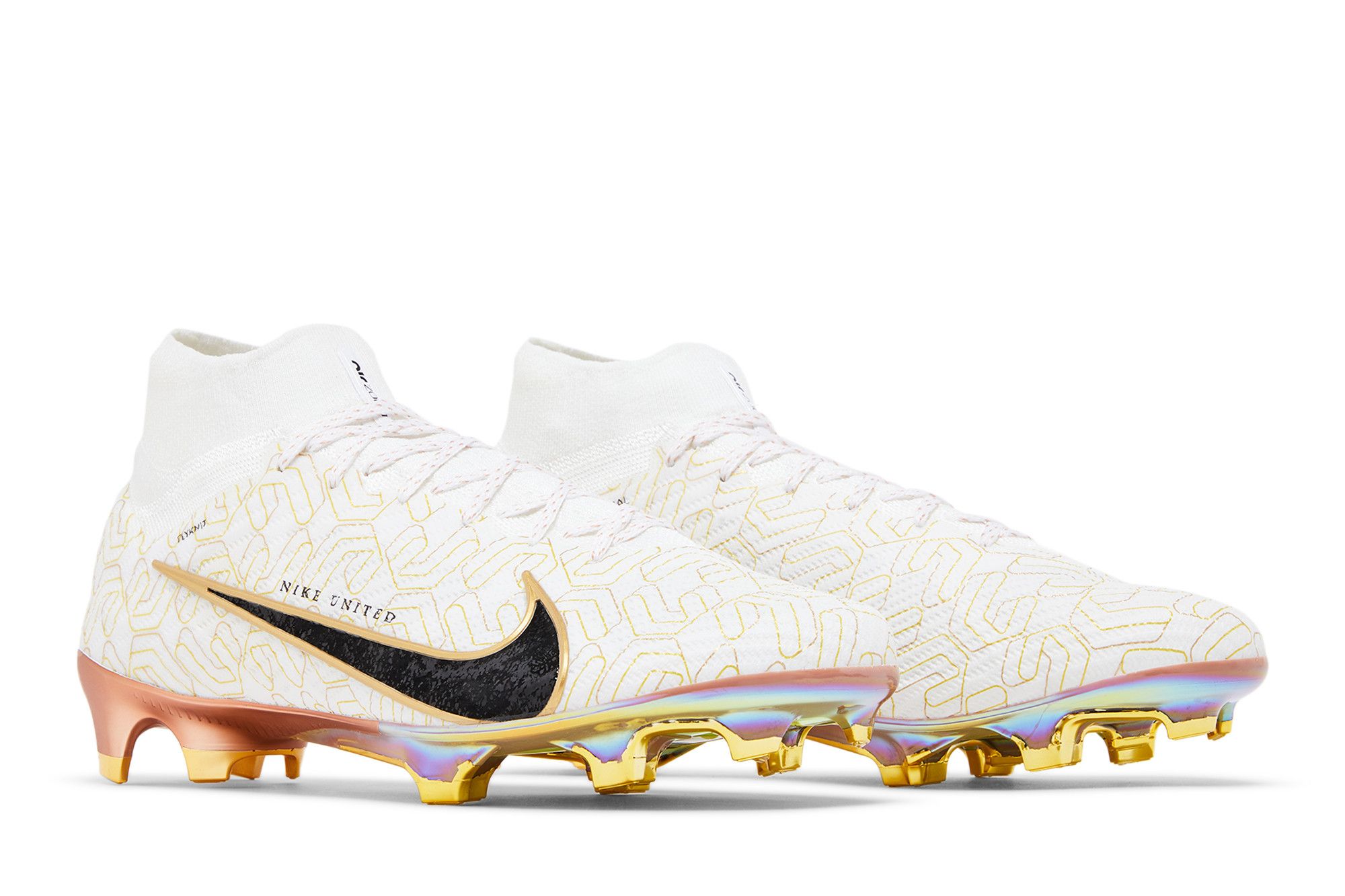 Nike Mercurial サッカーシューズ ホワイト/ゴールド NIKE公式】ナイキ マーキュリアル スーパーフライ 9 エリート