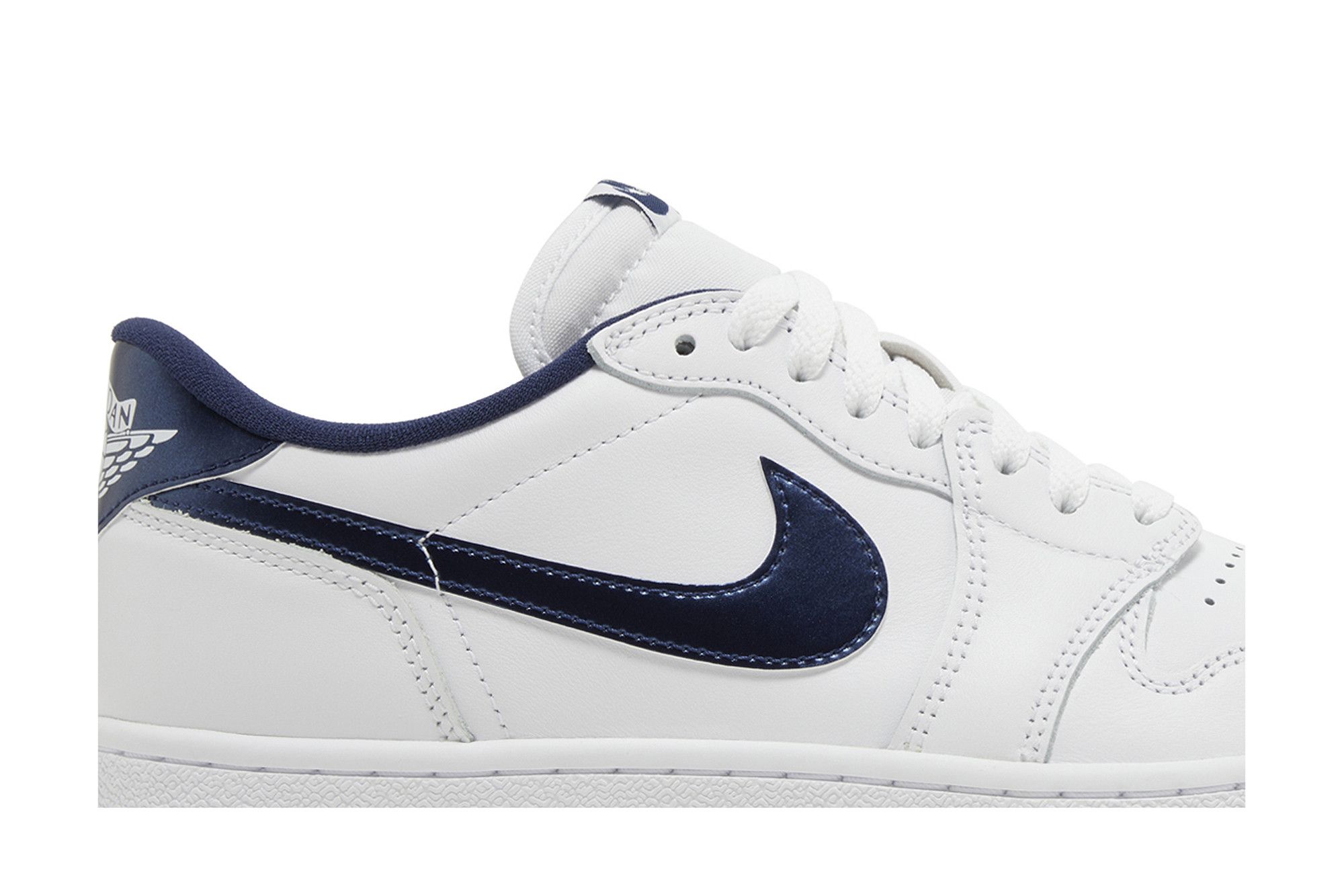 Air jordan 1 low white navy outlet