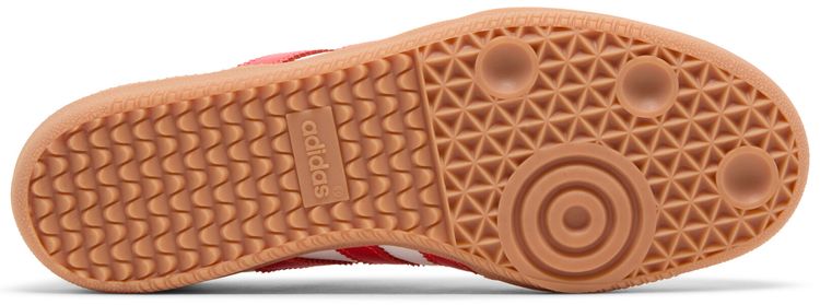 Adidas Wmns Samba OG White Solar Red Gum
