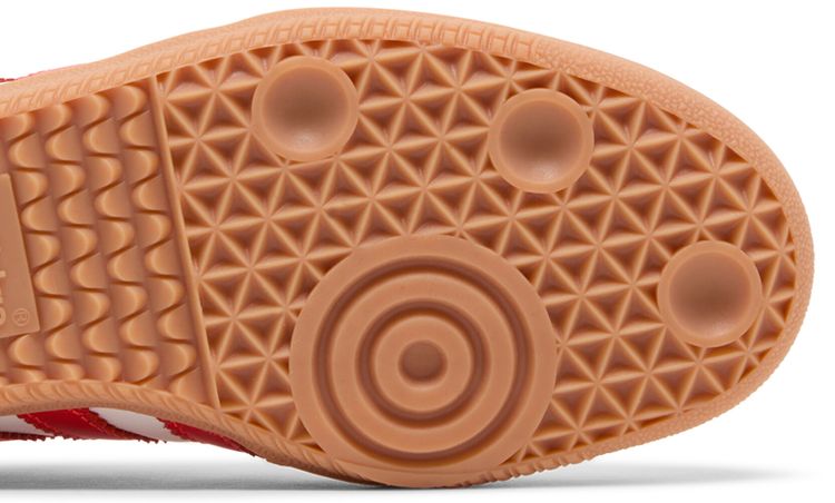 Adidas Wmns Samba OG White Solar Red Gum