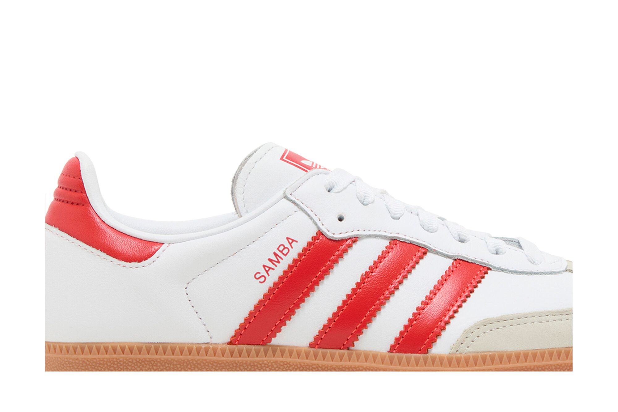 White & red samba og trainers on sale