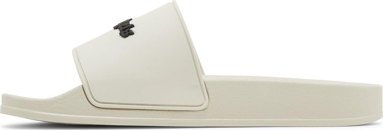 Palm Angels Wmns Slide Logo   Light Beige