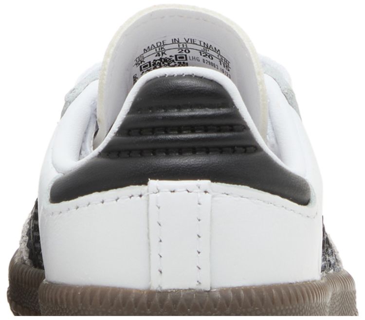 Adidas Samba OG I White Black Gum