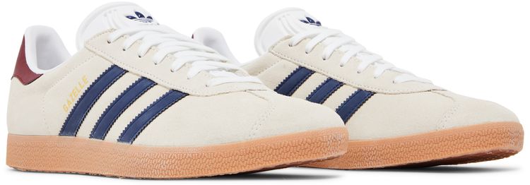 Adidas Gazelle Indoor Off White Dark Blue Gum
