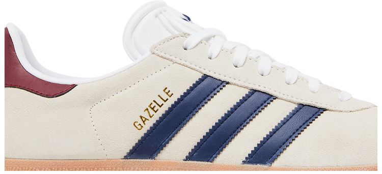 Adidas Gazelle Indoor Off White Dark Blue Gum