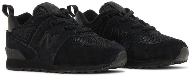 New Balance 574 Bungee Toddler Wide Core Pack   Black