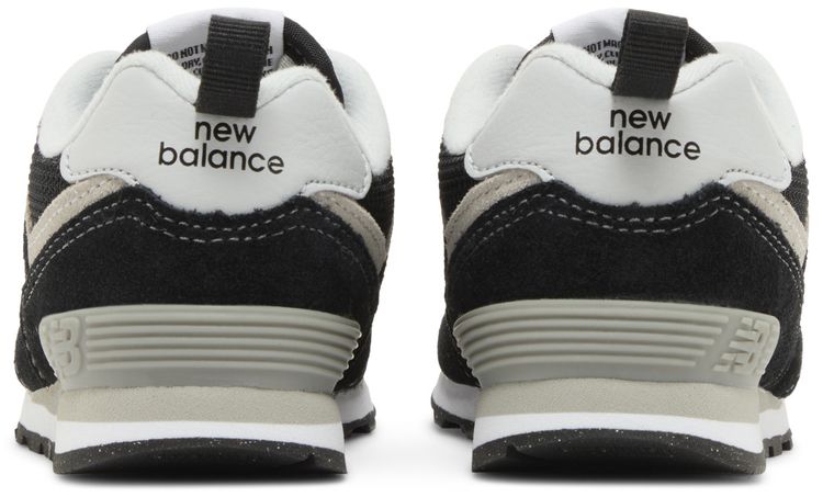 New Balance 574 Bungee Toddler Wide Core Pack Black White