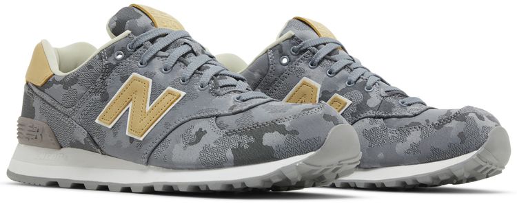 New Balance 574 Steel Camo