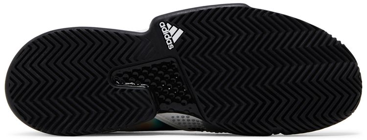 Adidas SoleCourt White Black Silver Metallic