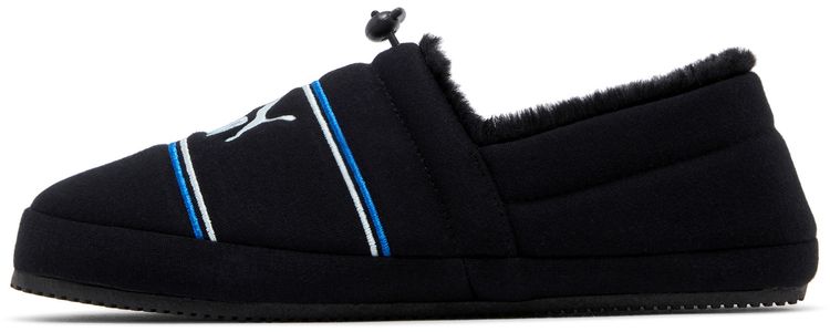 Puma Tuff Mocc Jersey Slipper Black Glacial Blue