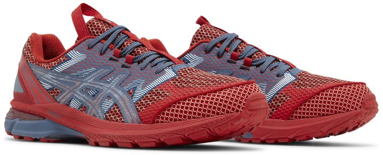 Kiko Kostadinov x ASICS US4 S Gel Terrain Classic Red Wood Crepe