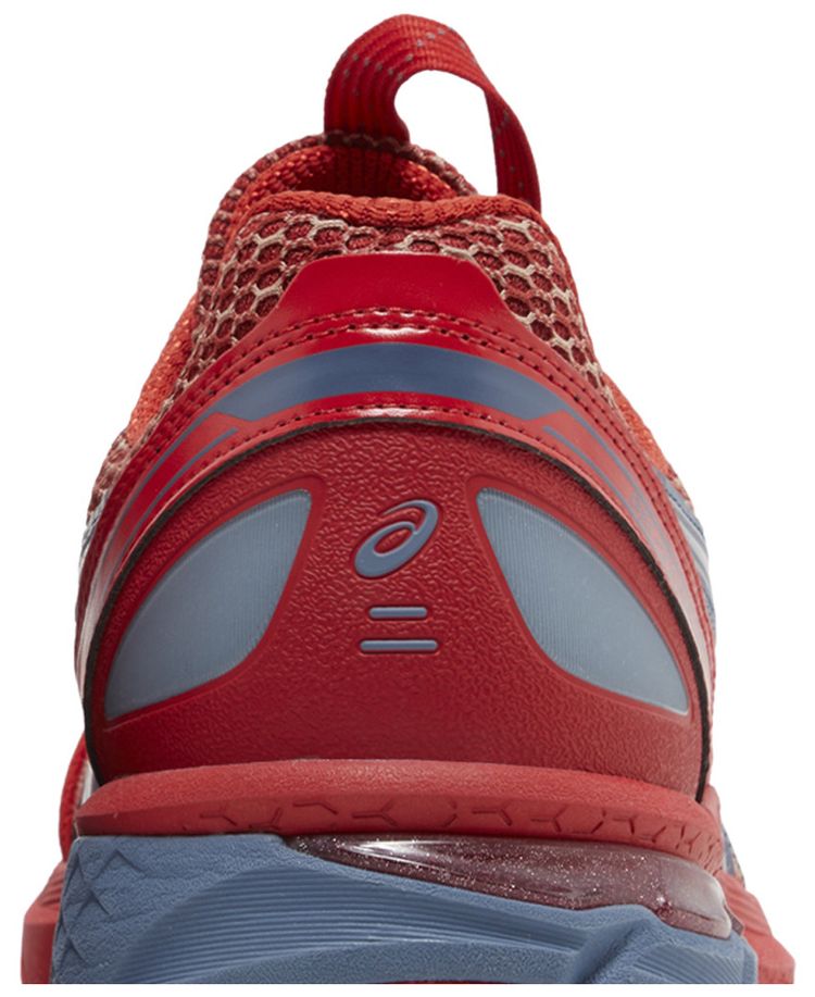 Kiko Kostadinov x ASICS US4 S Gel Terrain Classic Red Wood Crepe