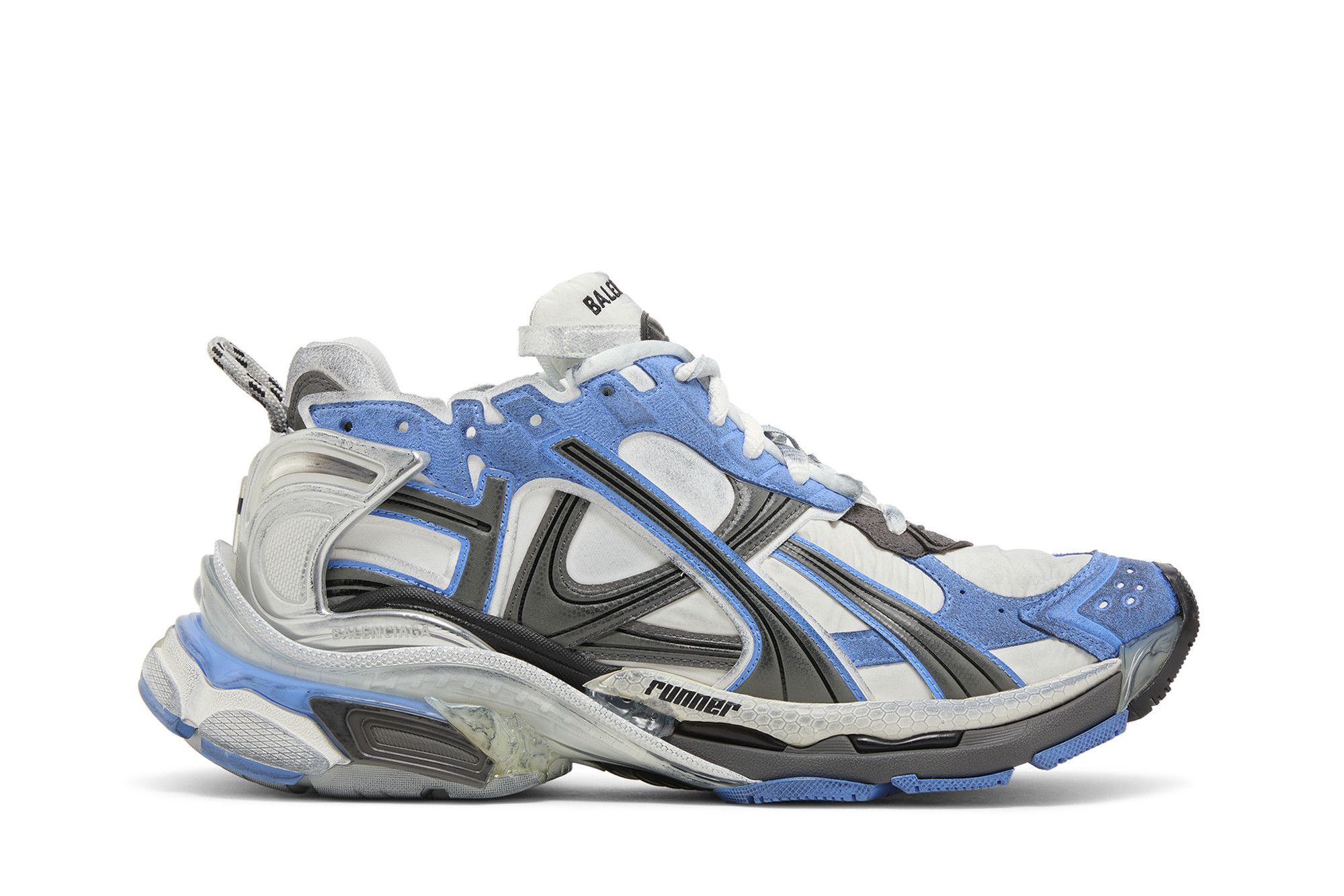 Buy Balenciaga Runner Sneaker 'Worn-Out - Blue Grey