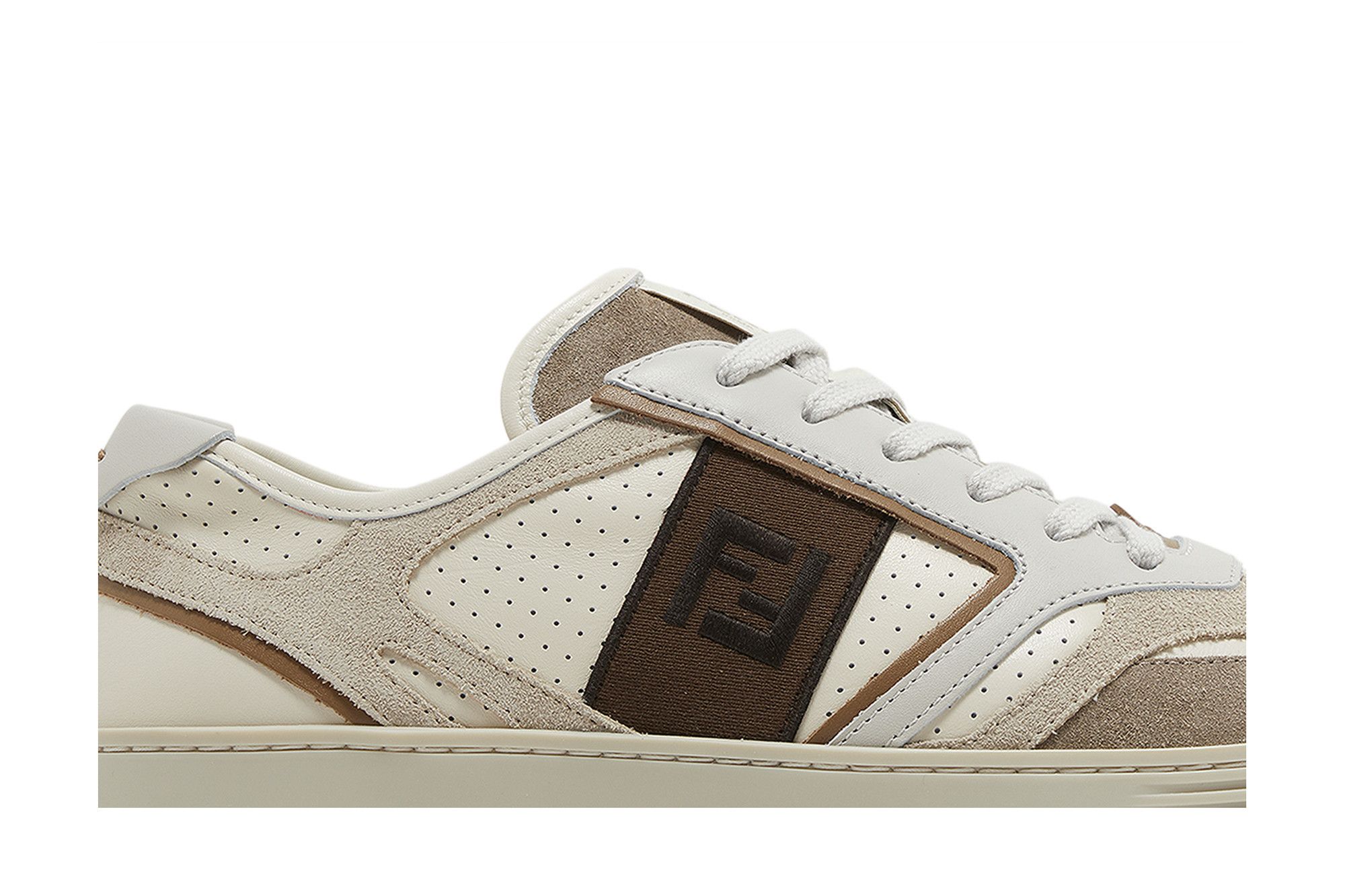 FENDI｜SNEAKERS (Step Leather Low Top Sneakers(7E1631 AQ Fendi Step Leather Sneakers - Fendi - Men | WE IN STYLE