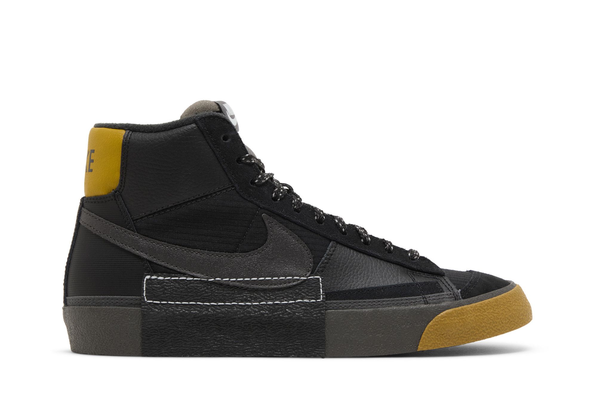 Nike blazer nere pelle online