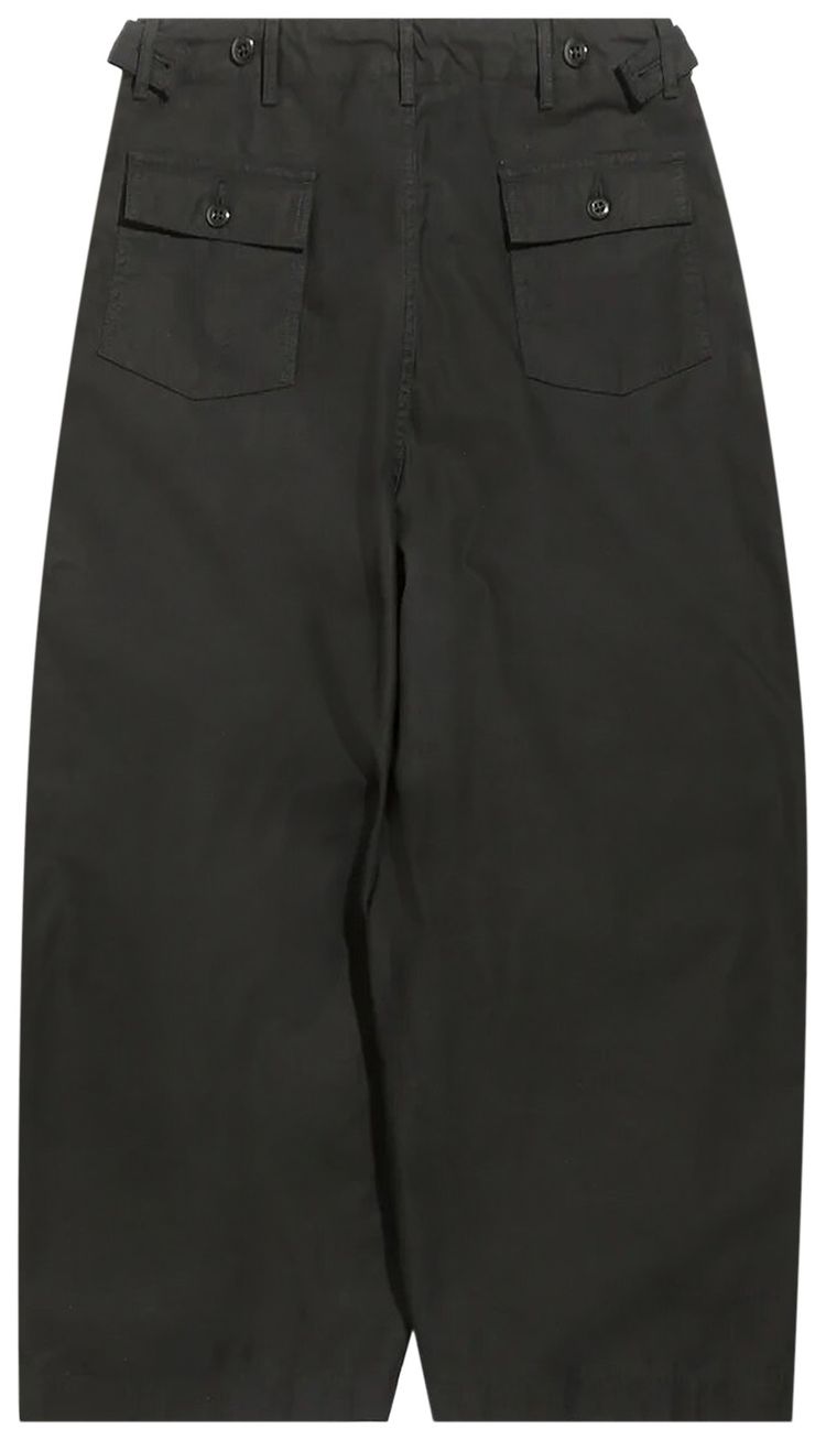 Needles HD Fatigue Pants Blck