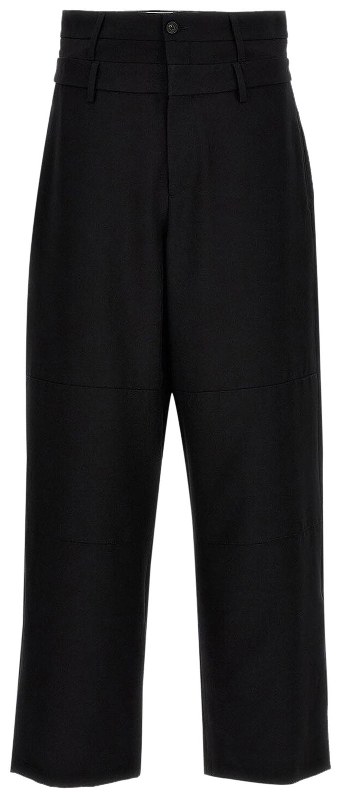 Ambush Double Belted Trousers Black