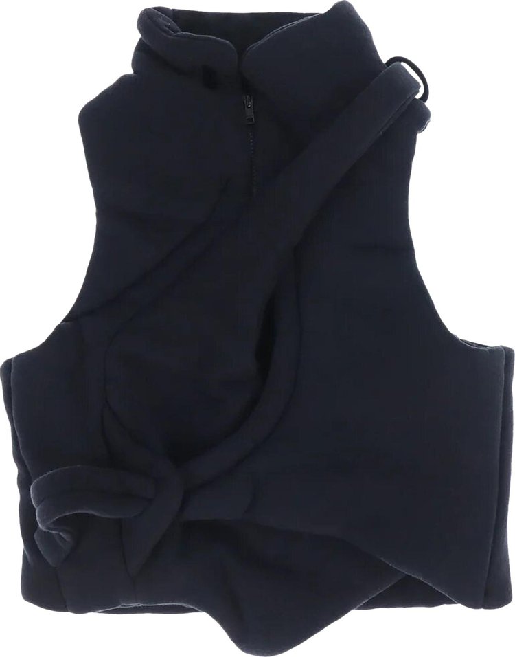 Ottolinger Knitted Padded Vest 'Black'