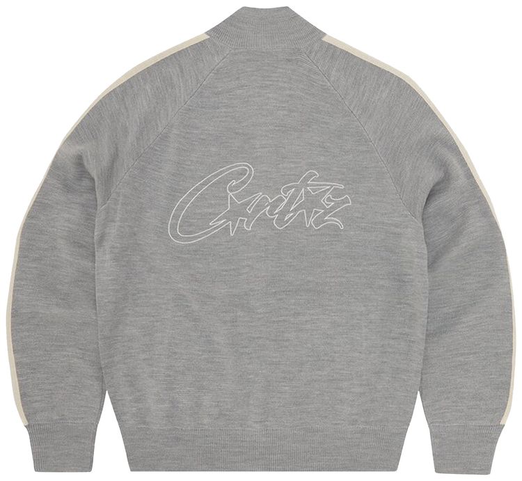 Corteiz VVS Knit Zip Grey