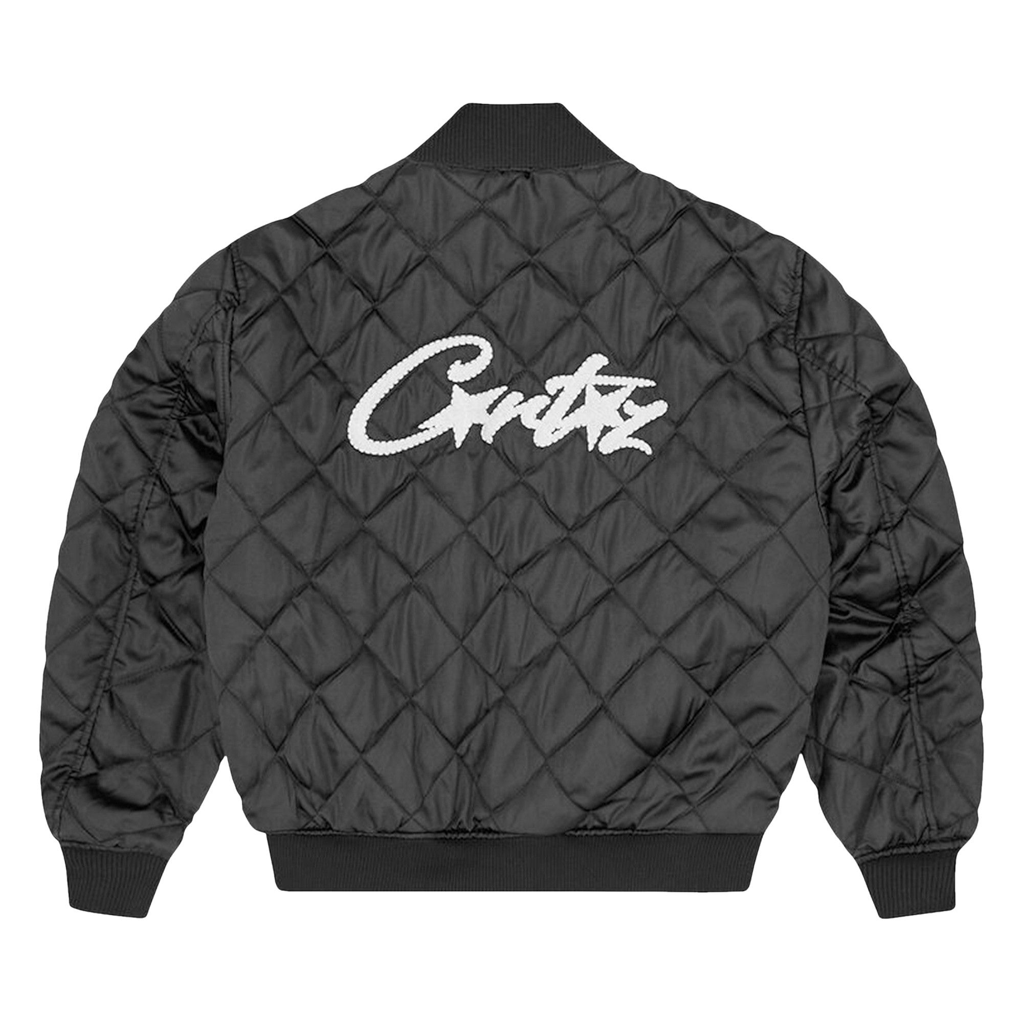 Buy Corteiz Reversible Bomber Jacket 'Off White/Black' - 7892