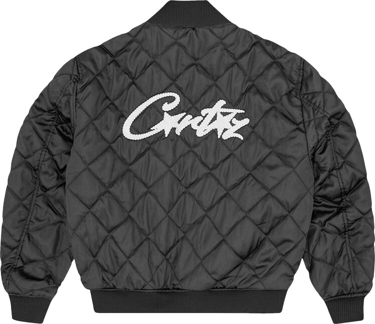 Corteiz Reversible Bomber Jacket Off WhiteBlack