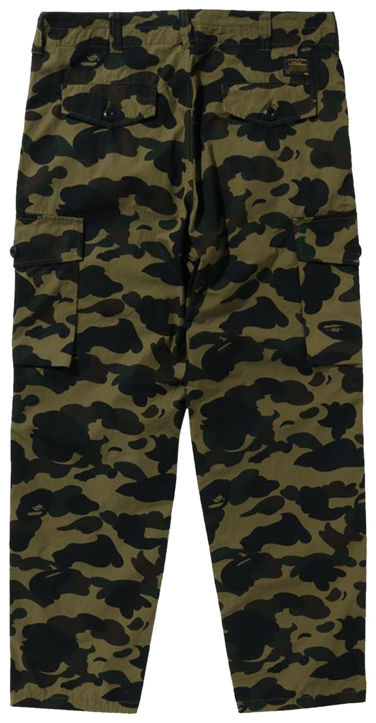 BAPE 1st Camo 6 Pocket Pants Green