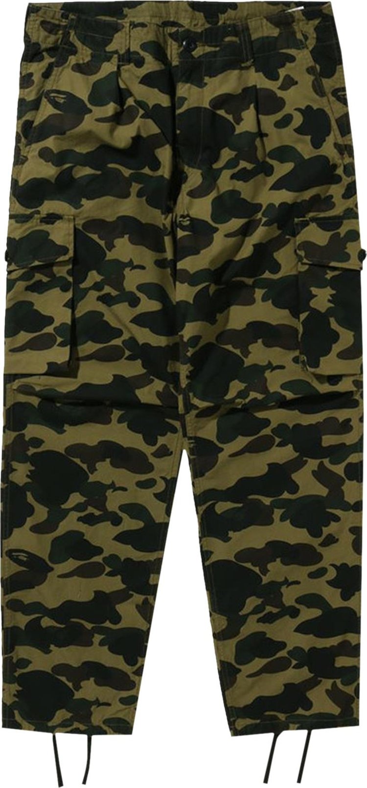 BAPE 1st Camo 6 Pocket Pants 'Green'