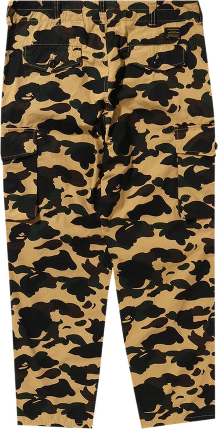 BAPE 1st Camo 6 Pocket Pants Yellow