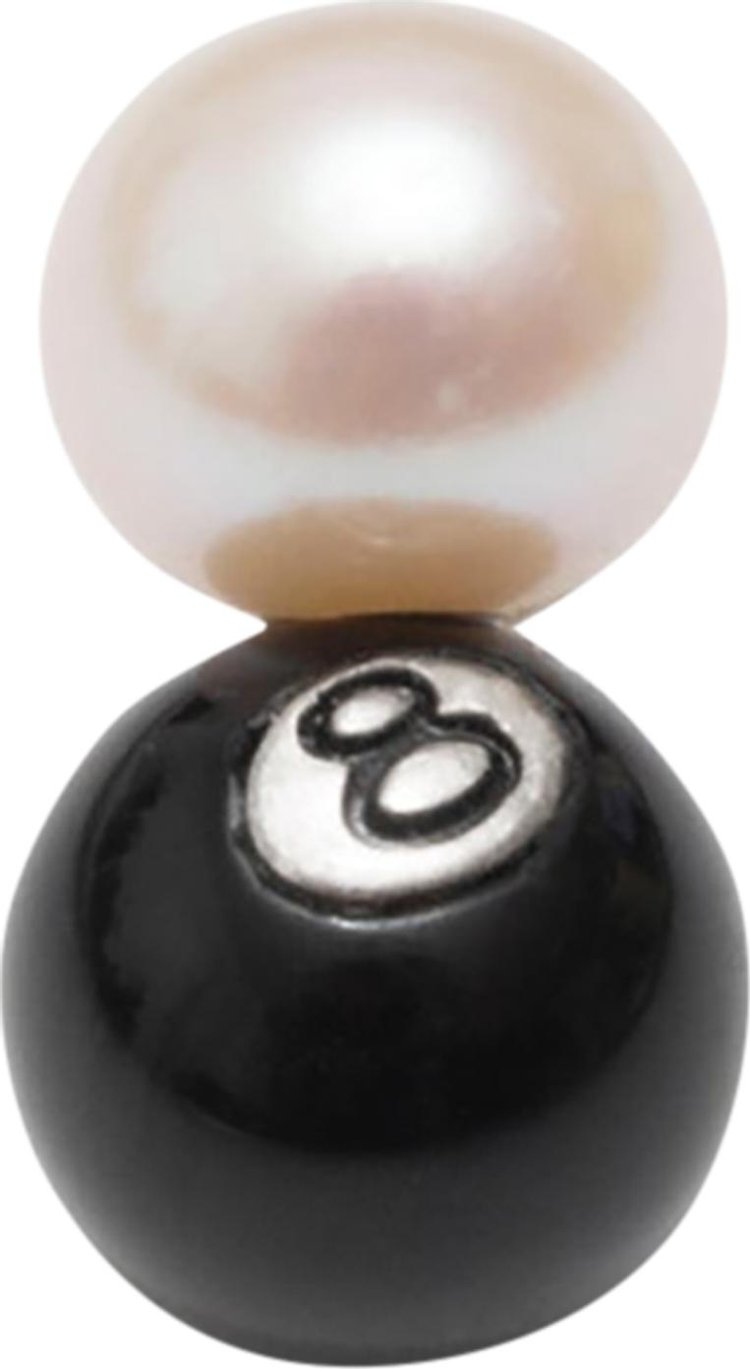 Stussy 8 Ball Earring 'Silver'